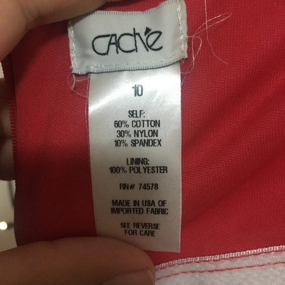 Fire Red Strapless Lace Mermaid Gown - Picture 5 of 5